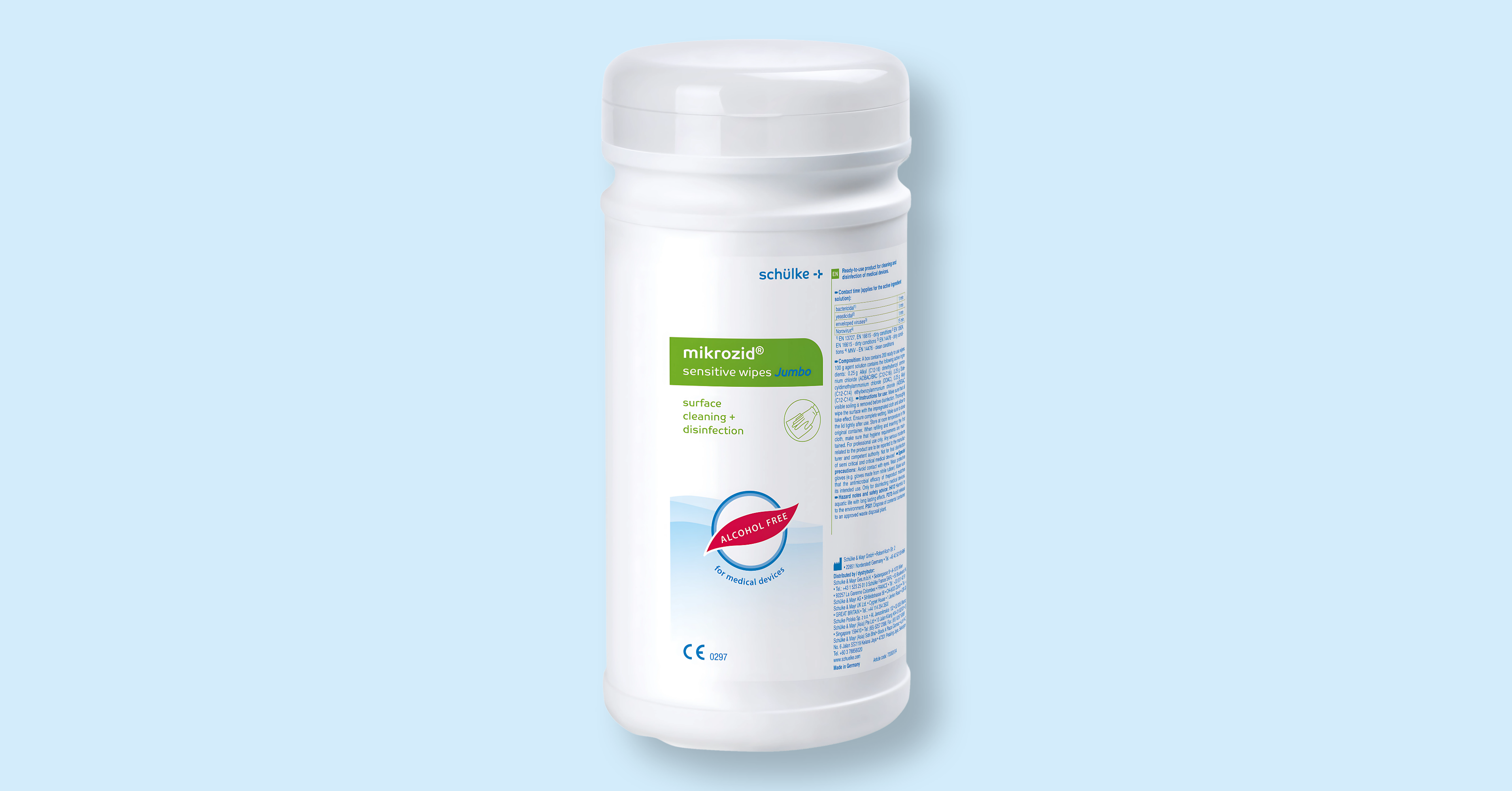 mikrozid® sensitive wipes