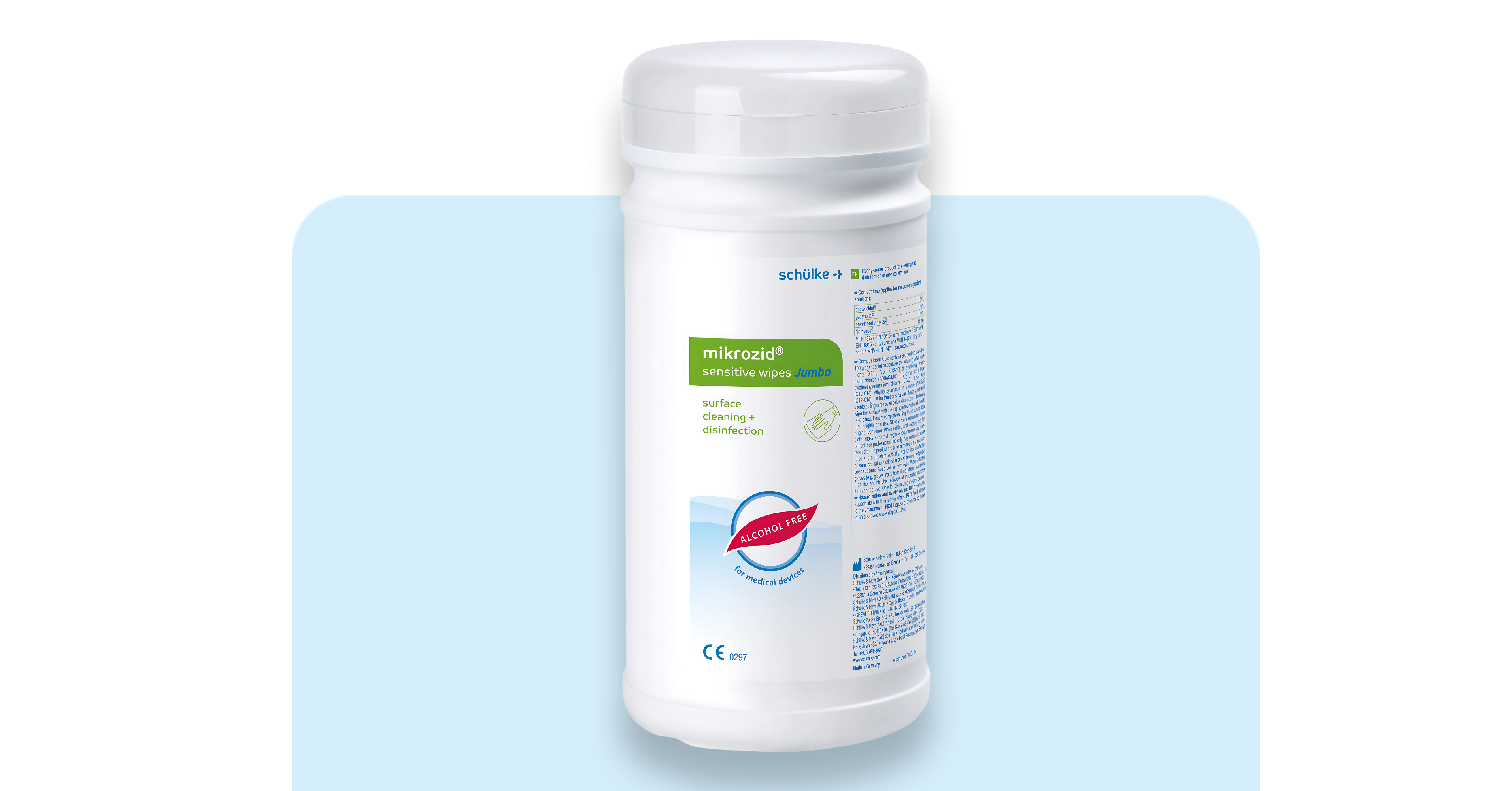 mikrozid® sensitive wipes
